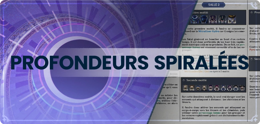 Guides Abysses Profondeurs Spiralées Genshin Impact
